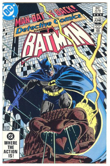 Detective Comics #527 Man-Bat Is Back 1983 VFNM