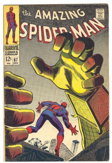 Amazing Spider-Man #67 Mysterio Romita Classic 1968
