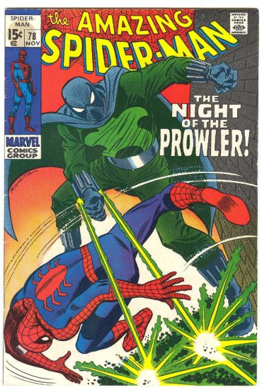 Amazing Spider-Man #78 1st App The Prowler Classic 1969