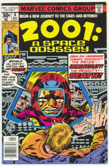 2001: A Space Odyssey #6 Kirby Classic 1977