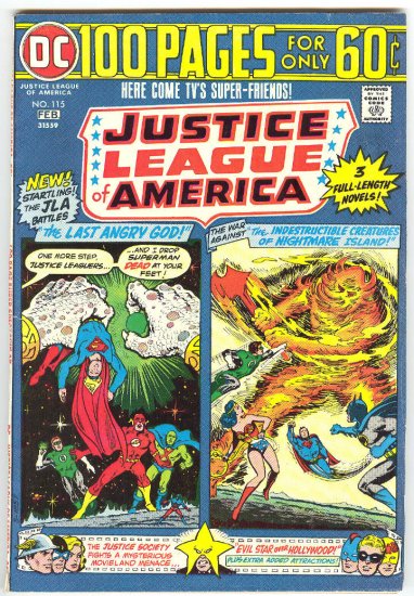 Justice League Of America #115 Giant-Size 1975