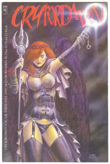 Cry For Dawn #3 CFD 1990 Linsner Art Very HTF Mature