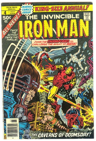 Iron Man Annual #4 The Champions 1977