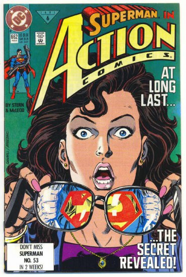 Action Comics #662 The Secret Revealed 1991