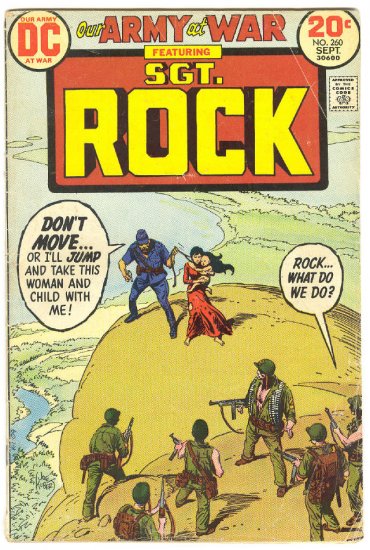 Our Army At War #260 Sgt. Rock 1973