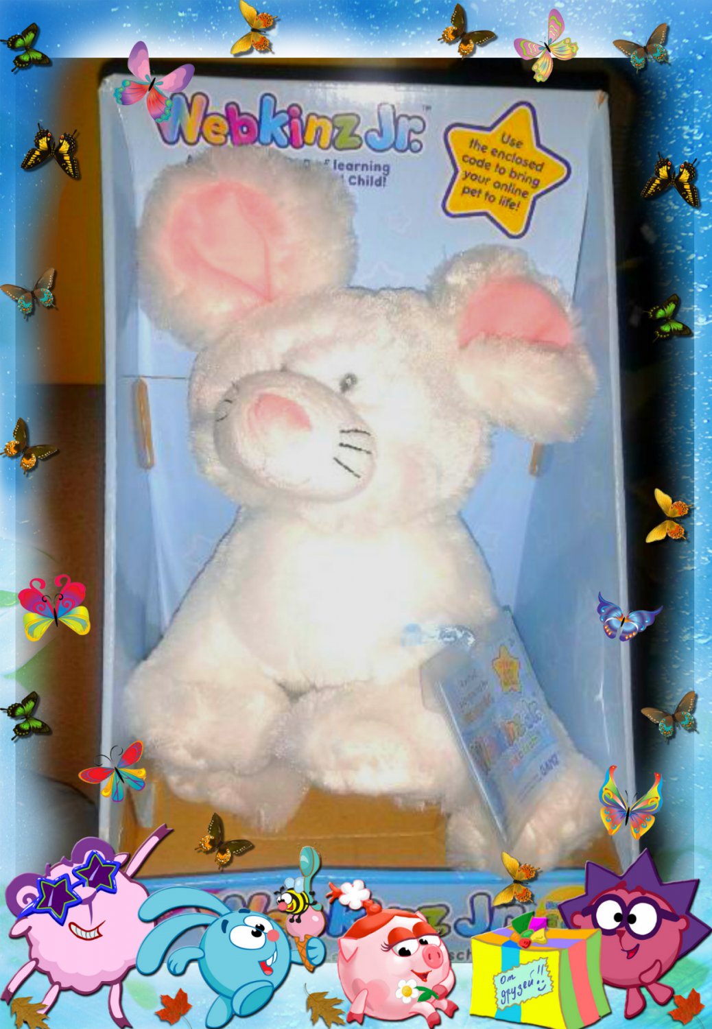 webkinz white mouse