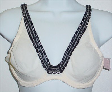 38B ~ Gilligan & O'Malley Ivory Soft Cup Underwire Bra #133886 38 B