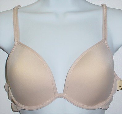 40D ~ Lady Princess Padded Seamless Underwire Nude Bra 40 D