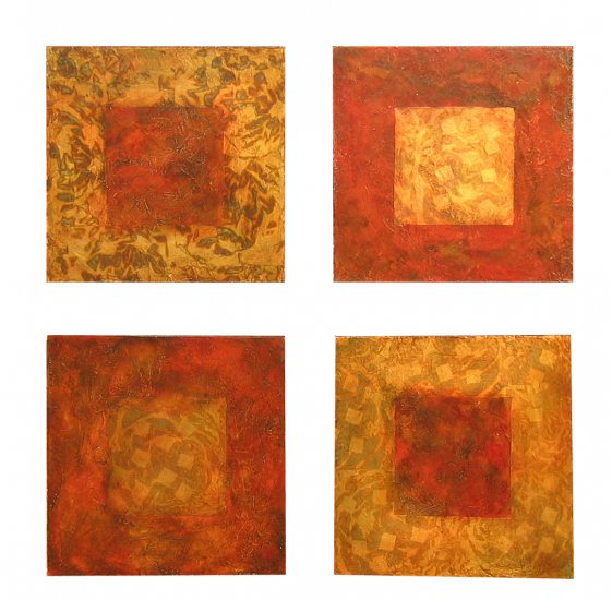 Sepia Zen Squares