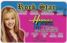 HANNAH MONTANA LICENSE