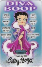 DIVA BETTY BOOP LICENSE