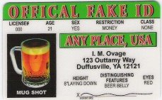 OFFICAL FAKE I.D.