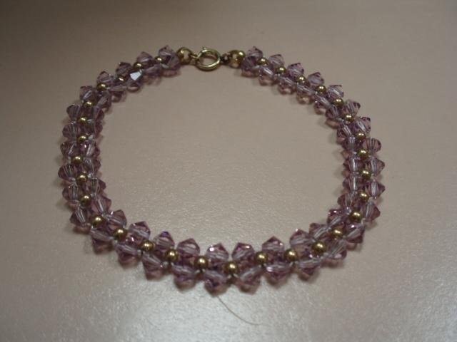 Swarovski lilac crystal