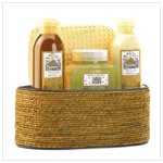 Pralines and Honey Bath Set