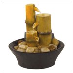 Bamboo Fountain with Rocks