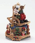 Rocking Chair Santa Musical