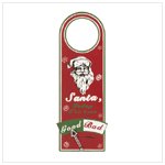 Good/Bad Santa Christmas Door Hanger