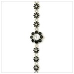Flower Dial And Bracelet Watch