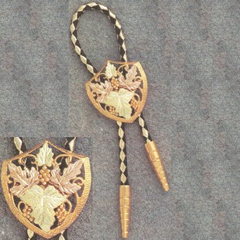 Black Hills Gold Fancy Dress Bolo Tie ~Sharp~