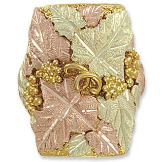 Black Hills Gold Mens Ring Beautifully Handsome
