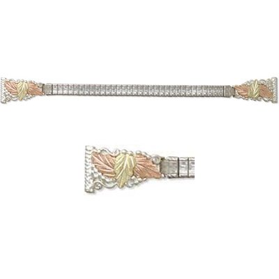 Black Hills Gold 3 Leaves Womens Speidel Watch Band