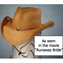 Shady Brady Hat Toyo Straw "Julia" Cowboy Leather Band Chin Strap Medium Unisex