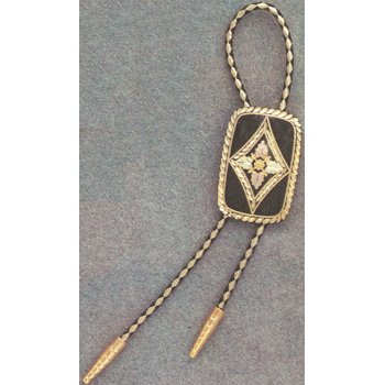 Black Hills Gold Fancy Old West Bolo Tie ~Handsome~