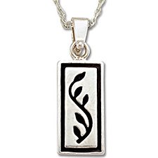 Floral Silver Necklace Landstrom's Black Hills Gold