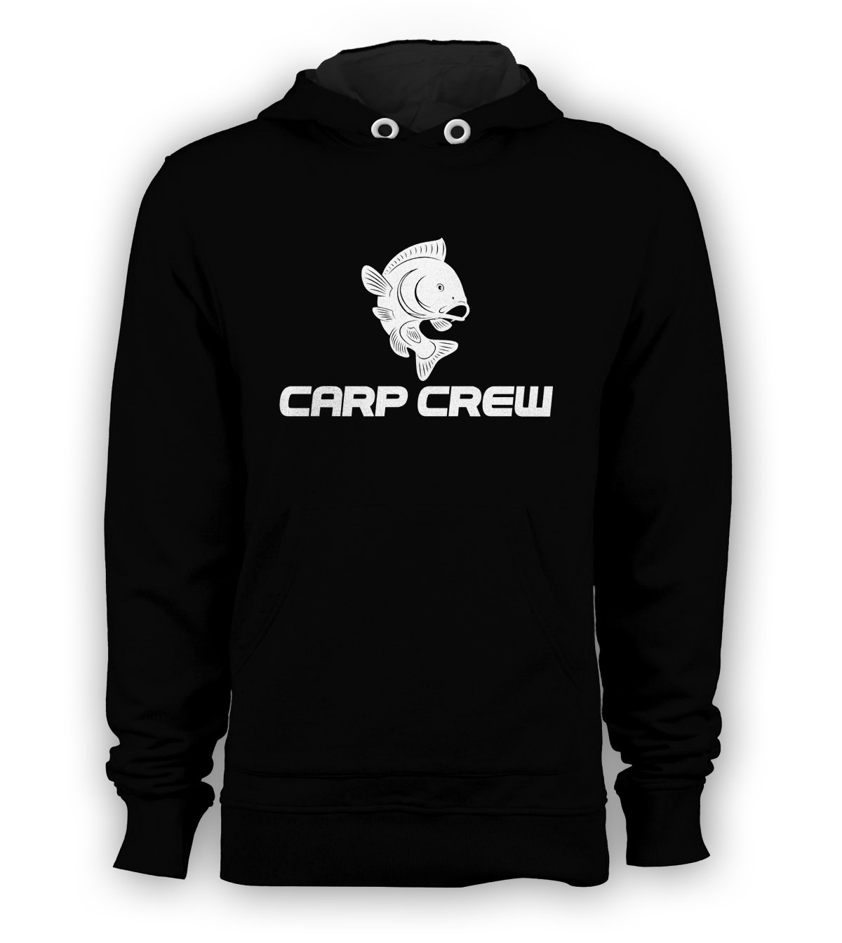 CARP CREW catfish pike fly fishing spinning Tackle Angler Pullover Hoodie