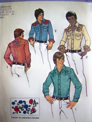 Mens Western Shirt Patterns | Beso - Beso | Shopping Ideas and