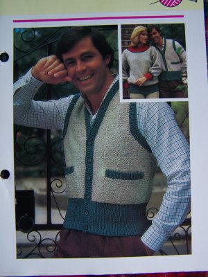 Sweater Vest Knitting Pattern вЂ“ Catalog of Patterns