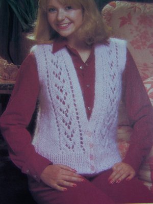 Free Knit Pattern Vest