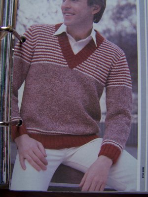 Knitting Pattern V Neck Sweater « Design Patterns