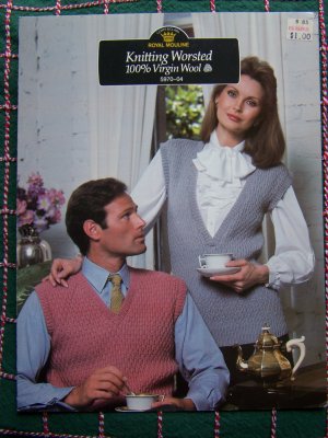 ABC Knitting Patterns - Top Down V-Neck Raglan Sweater .