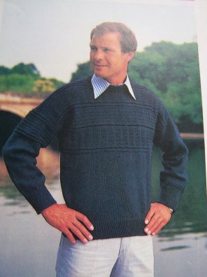 Free Mens Fisherman Sweater Pattern