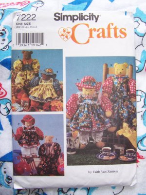 Doll and Doll Clothes Sewing Patterns