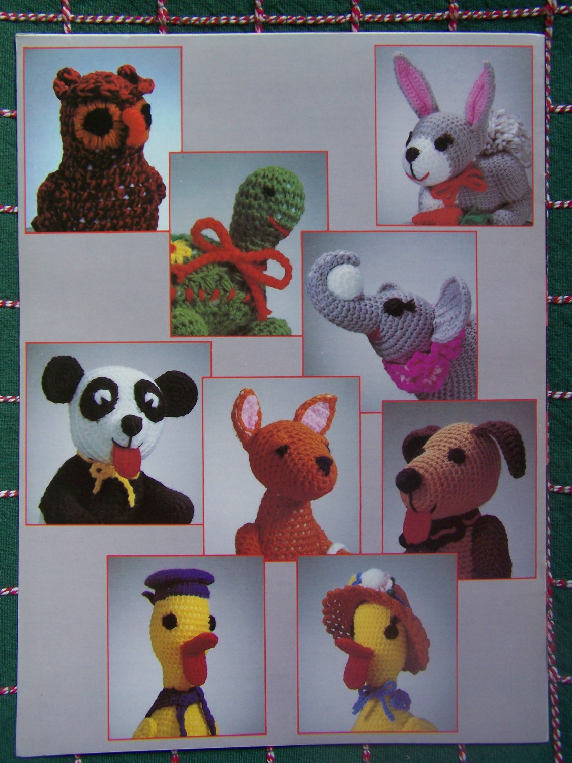 vintage stuffed animal patterns free