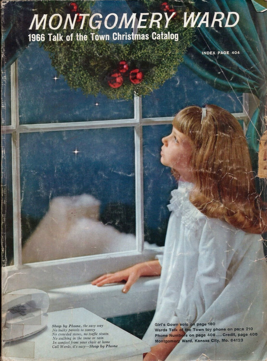 1966 MONTGOMERY WARD 66 CHRISTMAS Catalog Wishbook WARDS