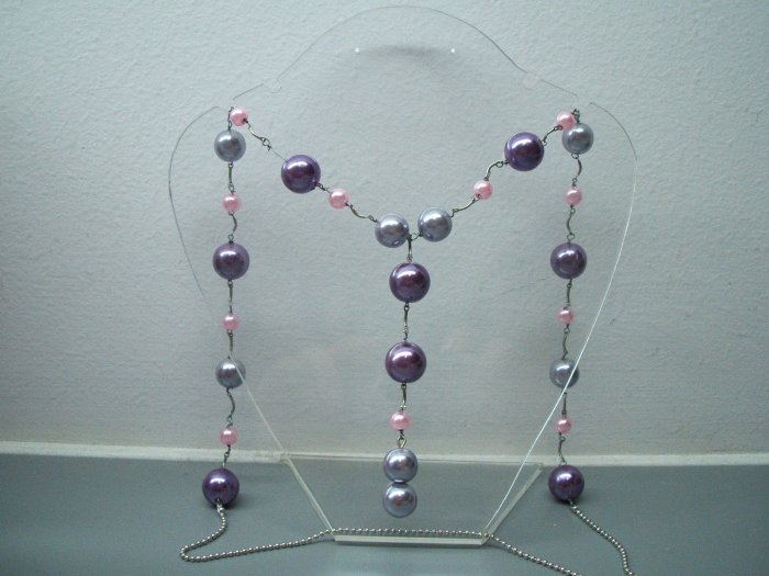 pearly purple (necklace)