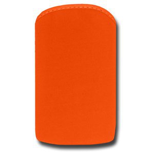 Amzer® Perfect Fashion Pouch Slide-In Soft Case - Mandarin Orange 88938