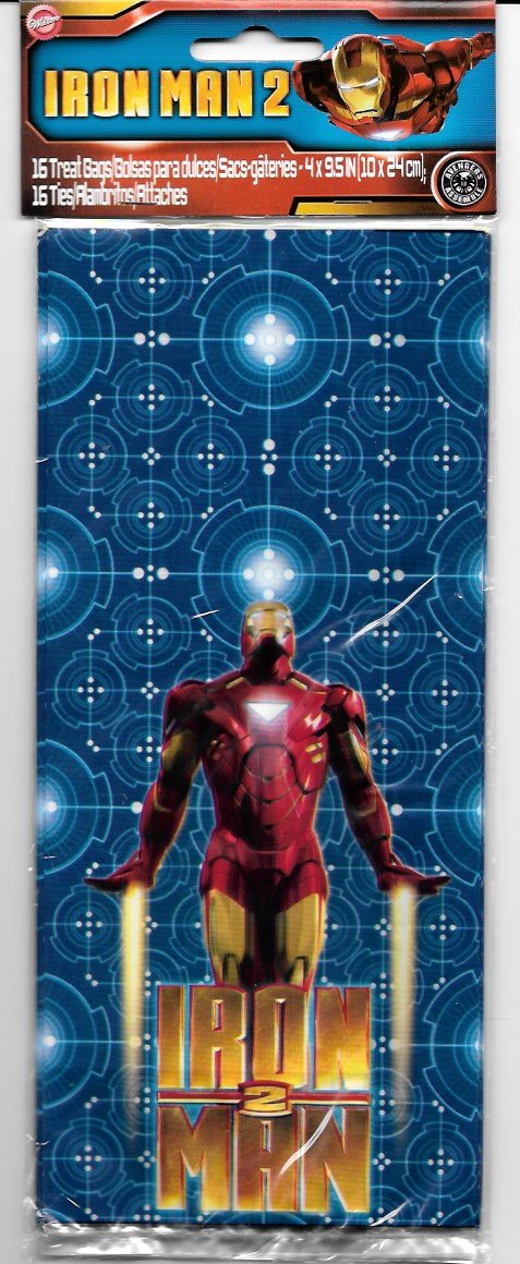 Iron Man Loot Goodie Bag Party Favor bags