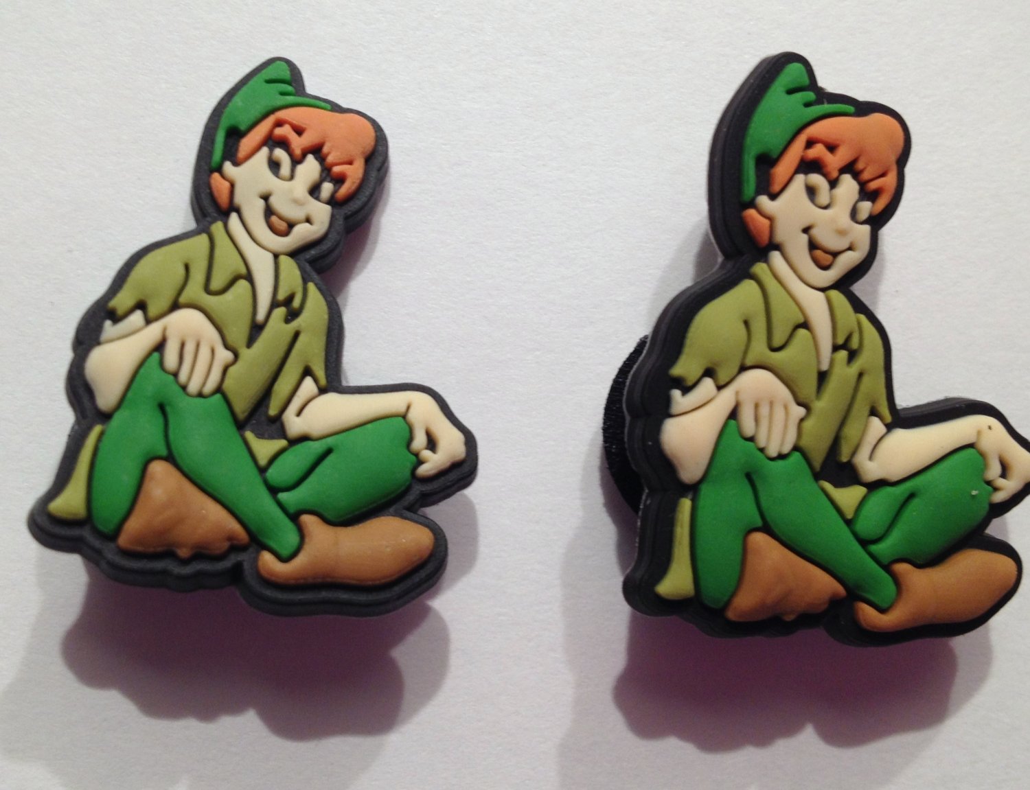 Peter Pan 2pc Shoe Charms Cake Toppers