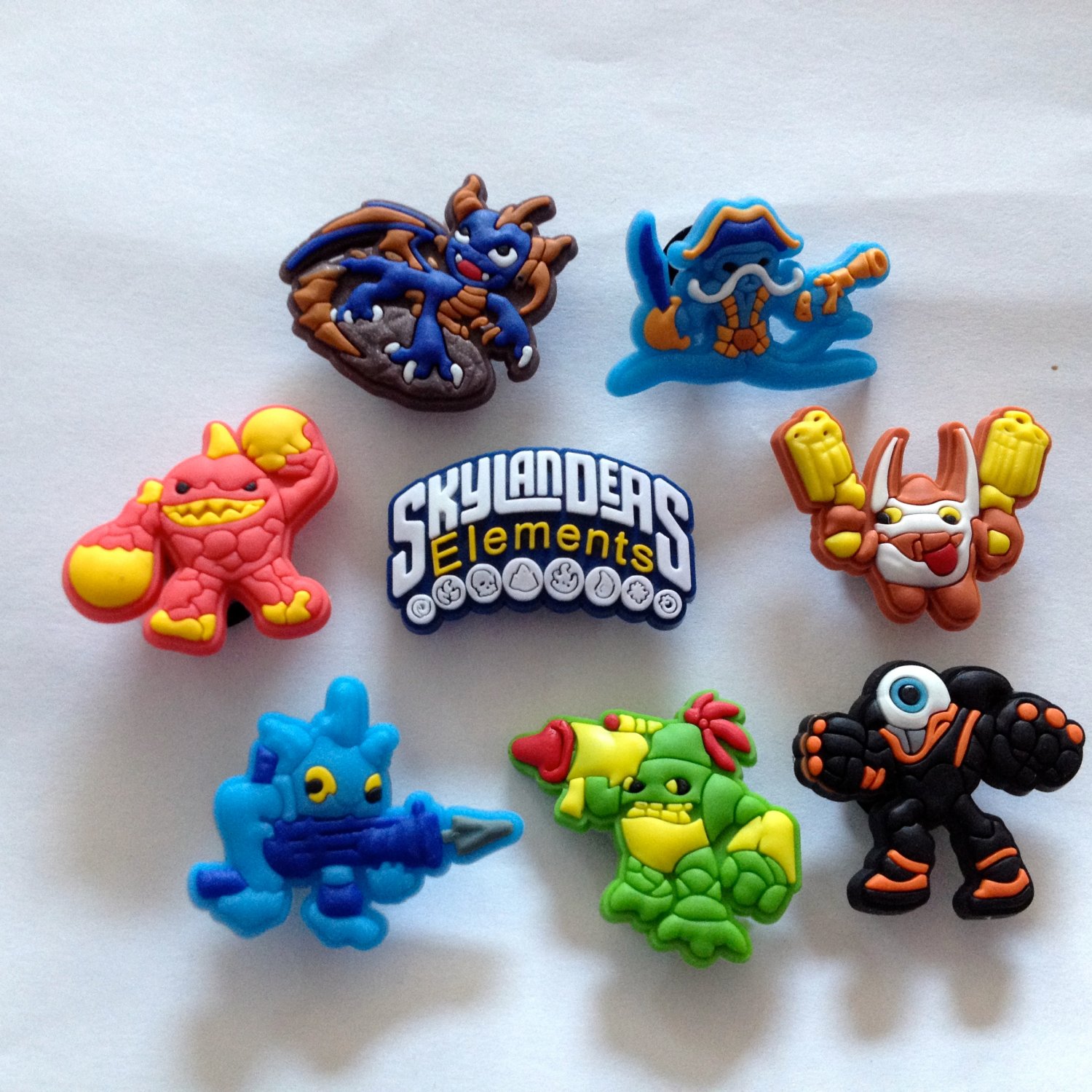 Skylander Elements Shoe Charms Party Favors