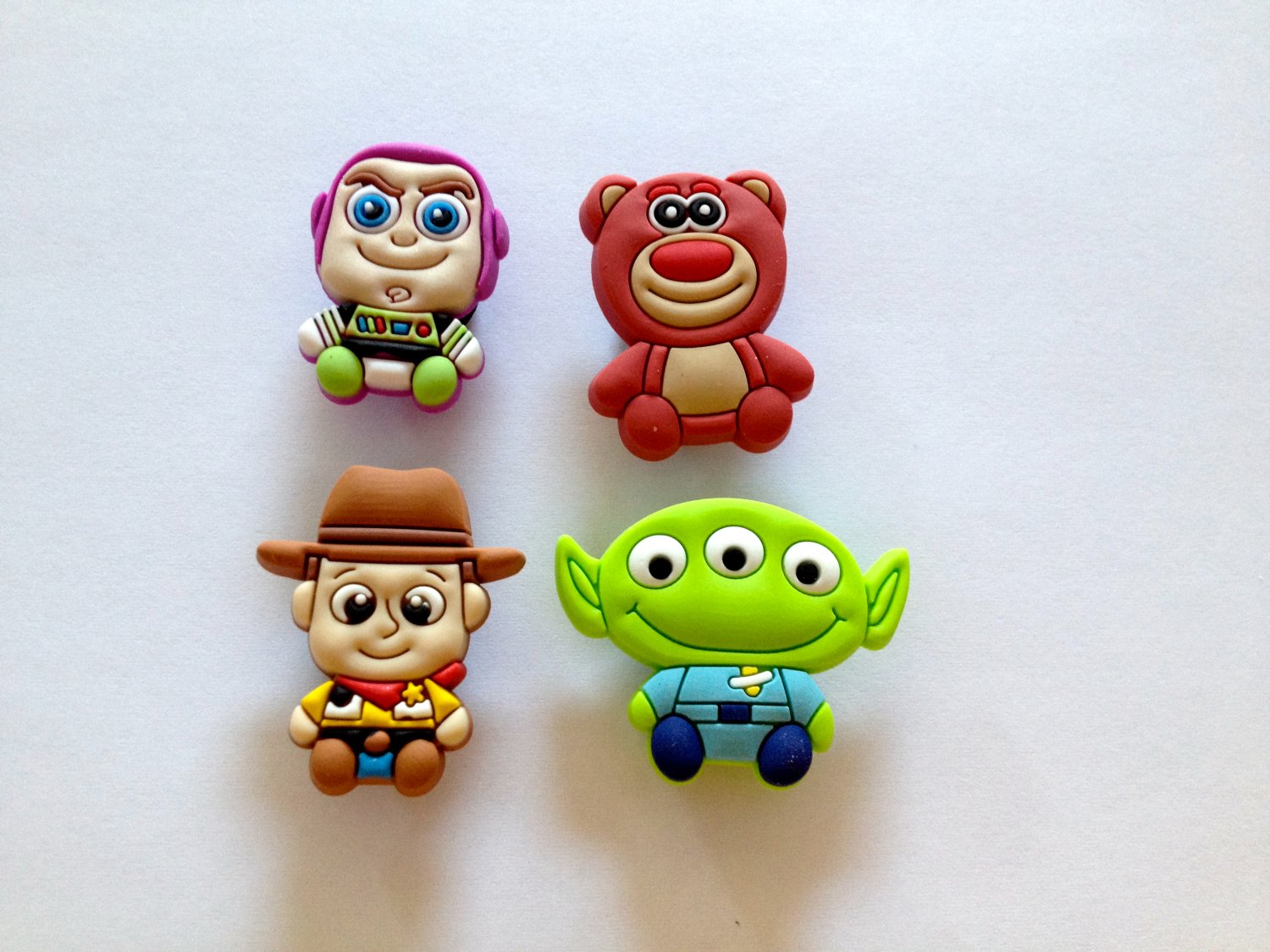 Disney Toy Story Woodie Buzz Lotso Shoe Charms Party Favors
