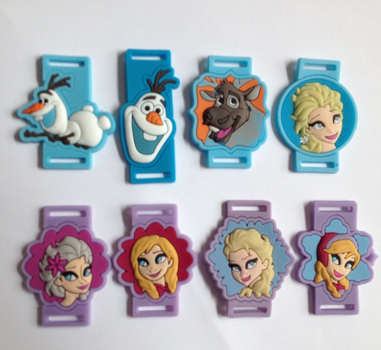 PVC Shoe Lace Cartoon Character Inserts - Frozen