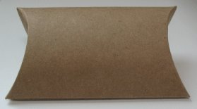10 Kraft Paperboard Pillow Boxes
