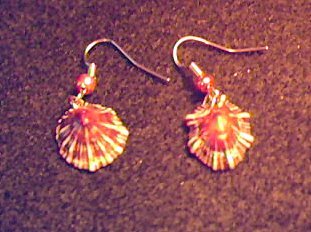 Item 025 Stars on wires earrings
