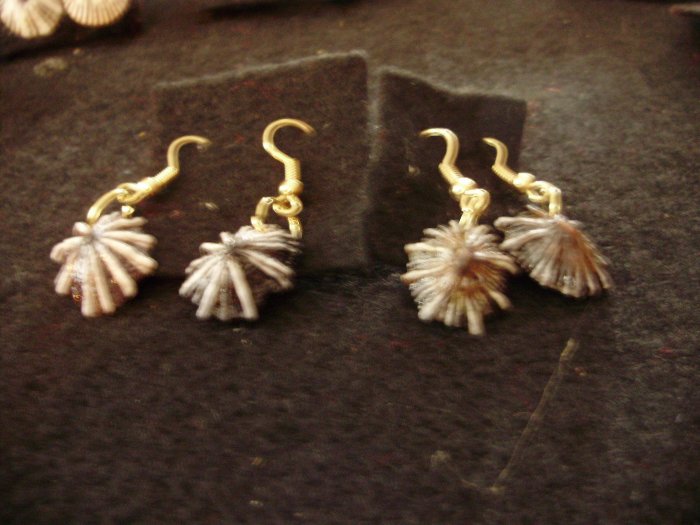 Item 013 Stars on wires earrings.