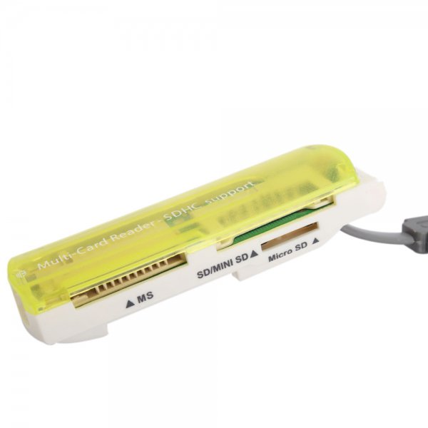 Small Airship Multifunction Card Reader Green
