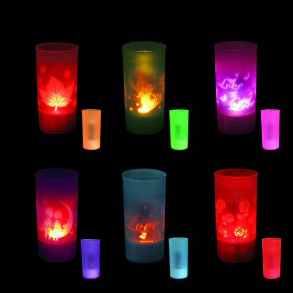Electronics LED Colorful Change Mini Candles